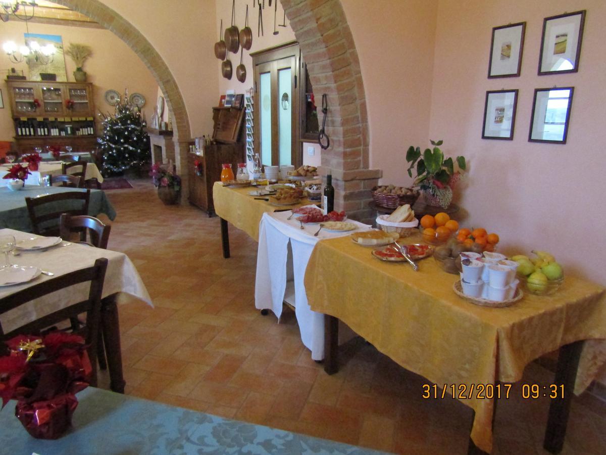 Agriturismo Poggio Tobruk Villa ปีเอนซา ภายนอก รูปภาพ