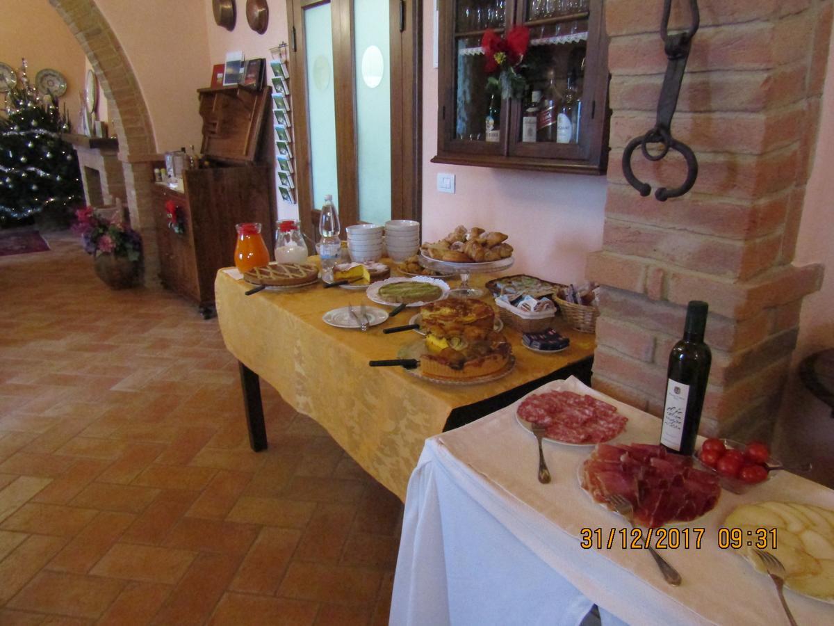 Agriturismo Poggio Tobruk Villa ปีเอนซา ภายนอก รูปภาพ